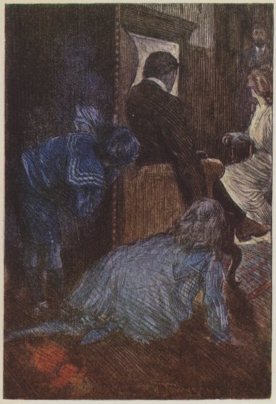 ラドヤード・キップリングの「They」のイラスト（カラーリトグラフ 作： Frederick Henry Townsend