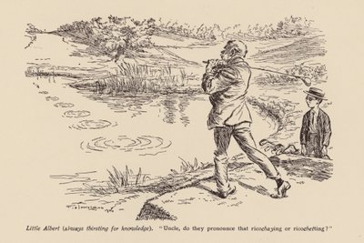 「おじさん、その発音はリコシェイなのかリコシェッティングなのか？ 作： Frederick Henry Townsend