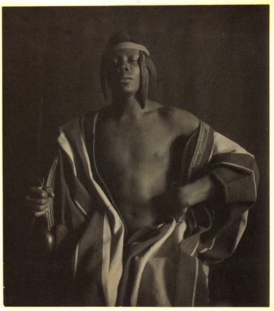エチオピアの首長、1897年、1902年頃 作： Frederick Holland Day