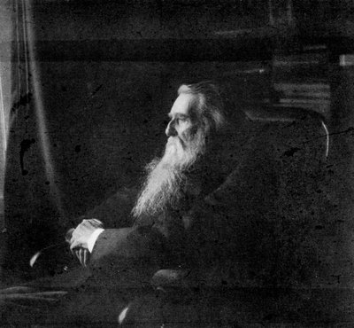 ジョンラスキン、イギリスの芸術家、作家、批評家、社会思想家、1900年。 作： Frederick Hollyer