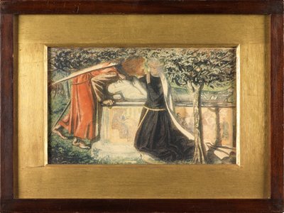 アーサー王の墓（カラープリント） 作： Frederick Hollyer