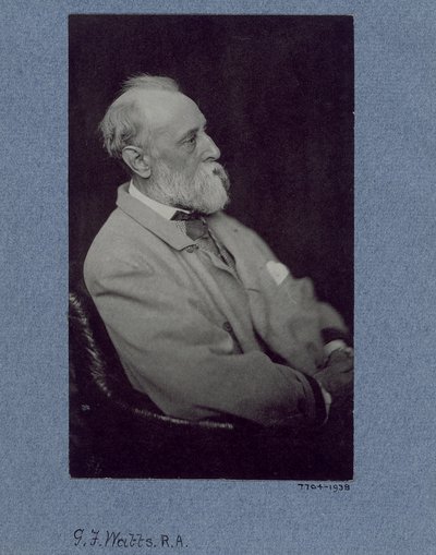 ジョージ・フレデリック・ワッツの肖像（1817-1904） 作： Frederick Hollyer