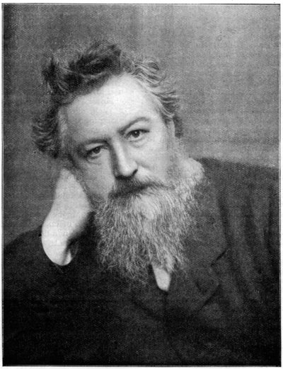 ウィリアム・モリス1834-1996、イギリス人アーティスト、作家、1930年代。 作： Frederick Hollyer