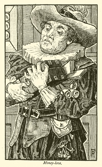 マネー・ラブ（刻印 作： Frederick Hurten Rhead