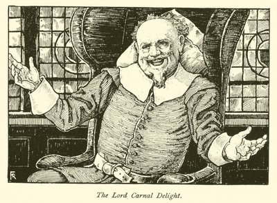 The Lord Carnal Delight (エングレービング) 作： Frederick Hurten Rhead