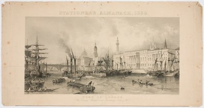 ロンドン港 作： Frederick James Havell
