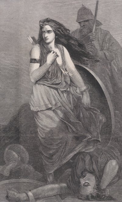 Dar-Thula、Illustrated London News、1861 年 7 月 27 日より。 作： Frederick James Smyth