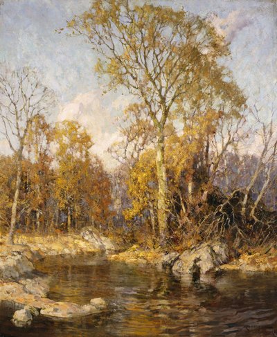 秋の反射 作： Frederick John Mulhaupt