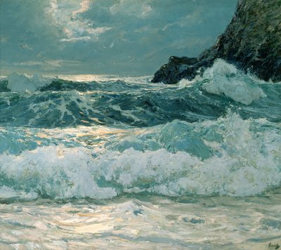 ブレーカーズ・アット・フラッドタイド 作： Frederick Judd Waugh