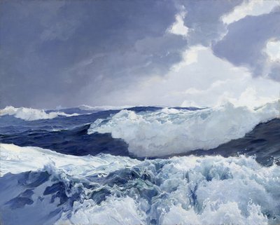 ミッドオーシャン 作： Frederick Judd Waugh