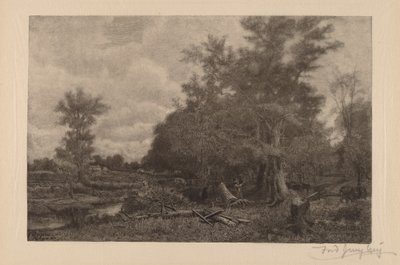 無題 (ニューヨークの風景) 作： Frederick Juengling