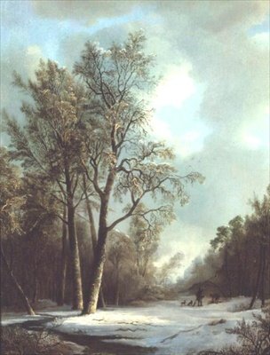 冬の風景 作： Frederick Marianus Kruseman