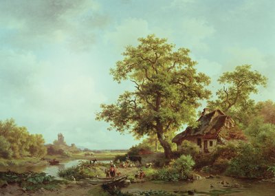 森の風景 作： Frederick Marianus Kruseman