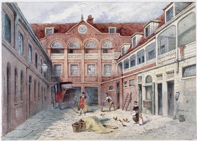 ブルーボアイン、ホルボーン、ロンドン、c1840 作： Frederick Napoleon Shepherd