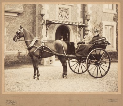 ジョージ 5 世とメアリー女王、1890 年頃 作： Frederick Ralph