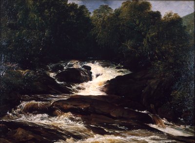 「デヴォンシャー ストリーム」、1860 年 作： Frederick Richard Lee