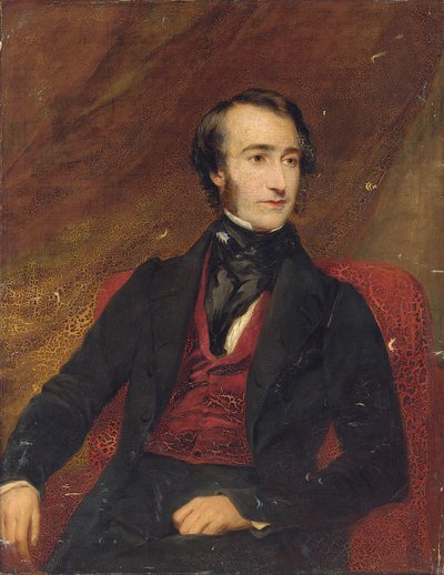 エドワードコールブルック卿の肖像、1843年 作： Frederick Richard Say