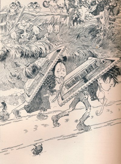 私たちが覚えているように学校が始まったとき、c1890 作： Frederick Richardson