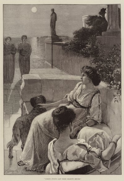 今後のイベントはその前に影を落とす 作： Frederick Sargent