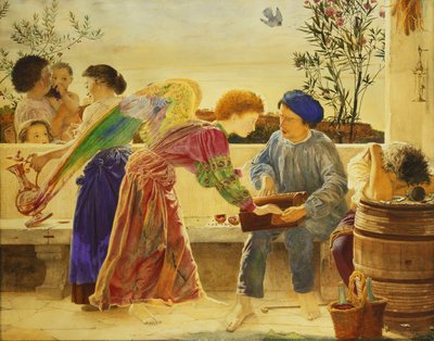 見えない、見えない、1862 作： Frederick Smallfield