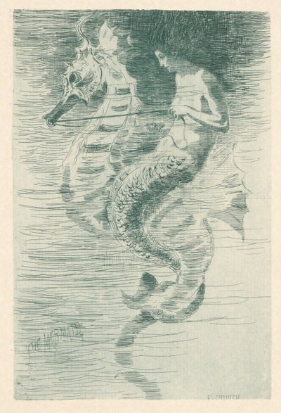 人魚 作： Frederick Stuart Church