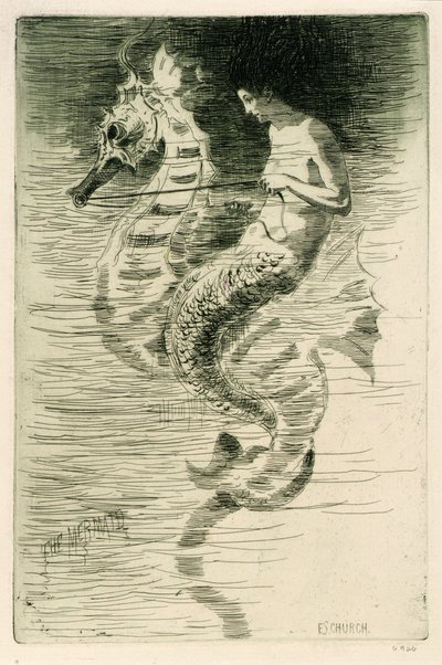 人魚姫 作： Frederick Stuart Church