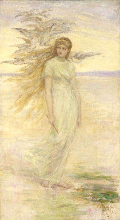 バイキングの娘 作： Frederick Stuart Church