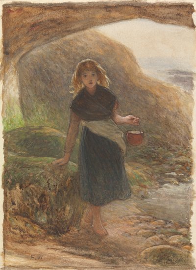 ムール貝の採集者 作： Frederick Walker