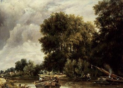 川の風景 作： Frederick Waters Watts