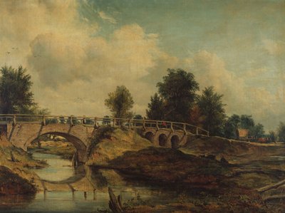 ストゥール川にかかる橋 作： Frederick Waters Watts