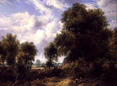 森の風景 作： Frederick Waters Watts