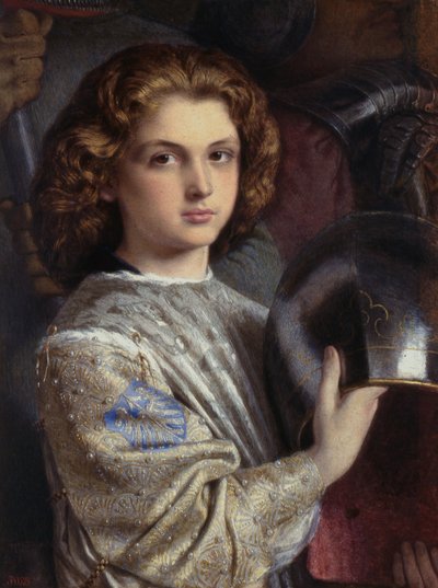 騎士エスクァイア（lEcuyer） 作： Frederick William Burton