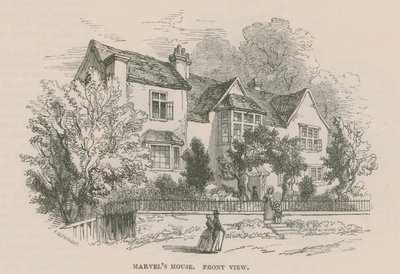 アンドリューマーベルの家、ハイゲート、ロンドン 作： Frederick William Fairholt