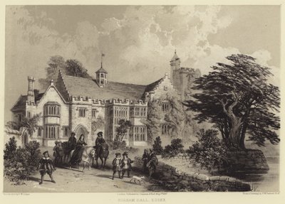 ホーハムホール、エセックス 作： Frederick William Fairholt