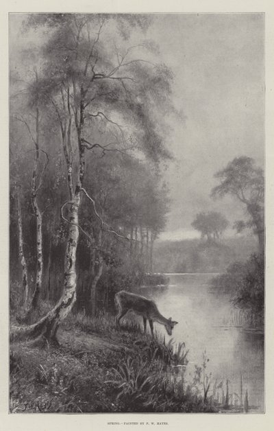春 作： Frederick William Hayes