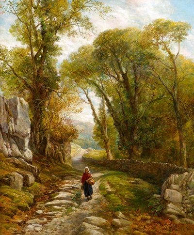 ウッドランドウォーク、1872 作： Frederick William Hulme