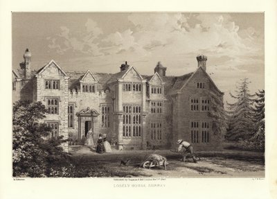 Losely House、サリー（リソティント） 作： Frederick William Hulme