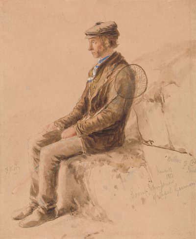ギャフを持つ男、1851 年 6 月 13 日 作： Frederick William Hulme