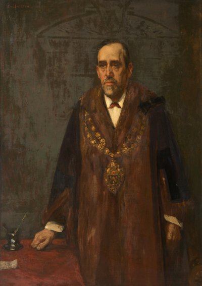 ジャクソン・ブライアリーの肖像 1898-99年頃 油彩・キャンバス 作： フレデリック・ウィリアム・ジャクソン