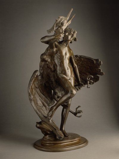 若いフォーンとヘロン 作： Frederick William MacMonnies