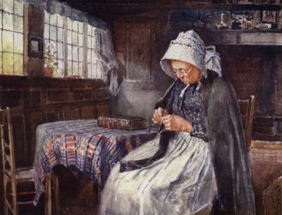 アンハザウェイズコテージ、インテリア 作： Frederick William Newton Whitehead
