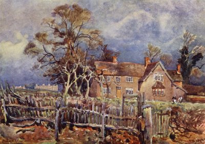 ジョージ・エリオットの生誕地、アーベリー 作： Frederick William Newton Whitehead