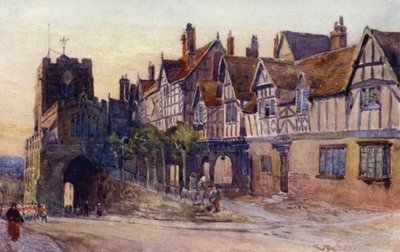 レスターズ病院、ワーウィック 作： Frederick William Newton Whitehead