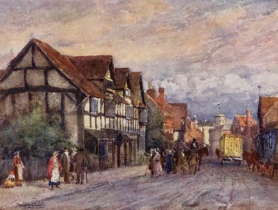 シェイクスピアの生家 作： Frederick William Newton Whitehead