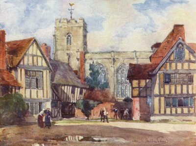 ストラトフォードオンエイボン、グラマースクール 作： Frederick William Newton Whitehead