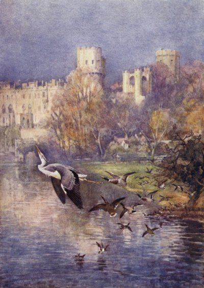 ワーウィック城 作： Frederick William Newton Whitehead