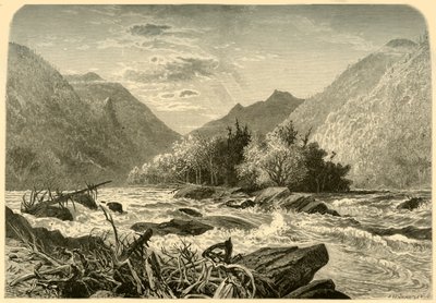 「山の島」、1872年。 作： Frederick William Quartley