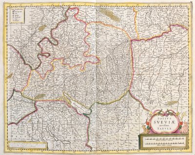 ドイツ、バイエルン州、バーデン＝ヴュルテンベルク州 作： Frederick de Wit