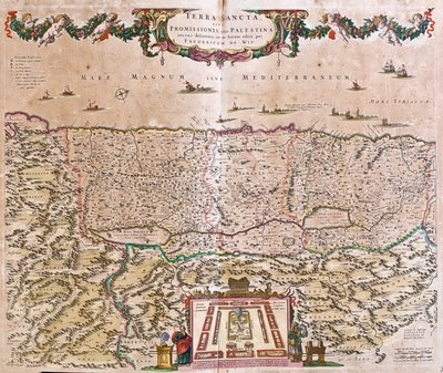 イスラエル、西ヨルダン？ 作： Frederick de Wit