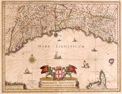 イタリア、リグーリア州 作： Frederick de Wit